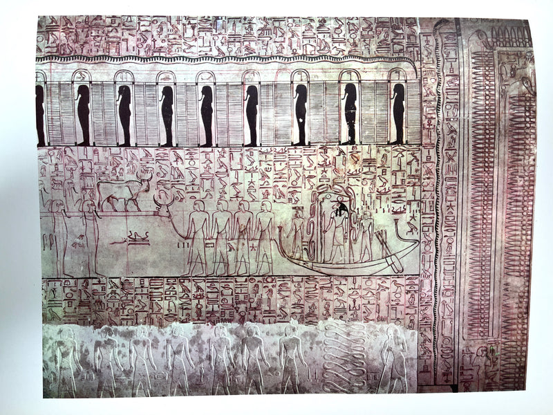 Egypt: Paintings from Tombs and Temples, New York Graphic Society, 1956, Very Good hardcover, No dust jacket.