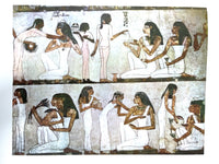 Egypt: Paintings from Tombs and Temples, New York Graphic Society, 1956, Very Good hardcover, No dust jacket.