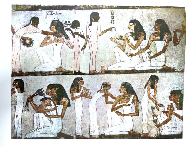 Egypt: Paintings from Tombs and Temples, New York Graphic Society, 1956, Very Good hardcover, No dust jacket.