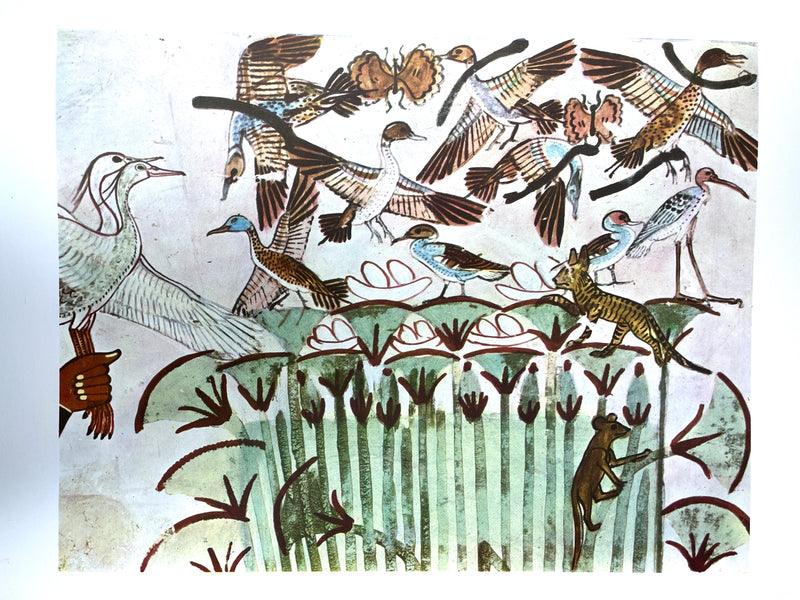 Egypt: Paintings from Tombs and Temples, New York Graphic Society, 1956, Very Good hardcover, No dust jacket.