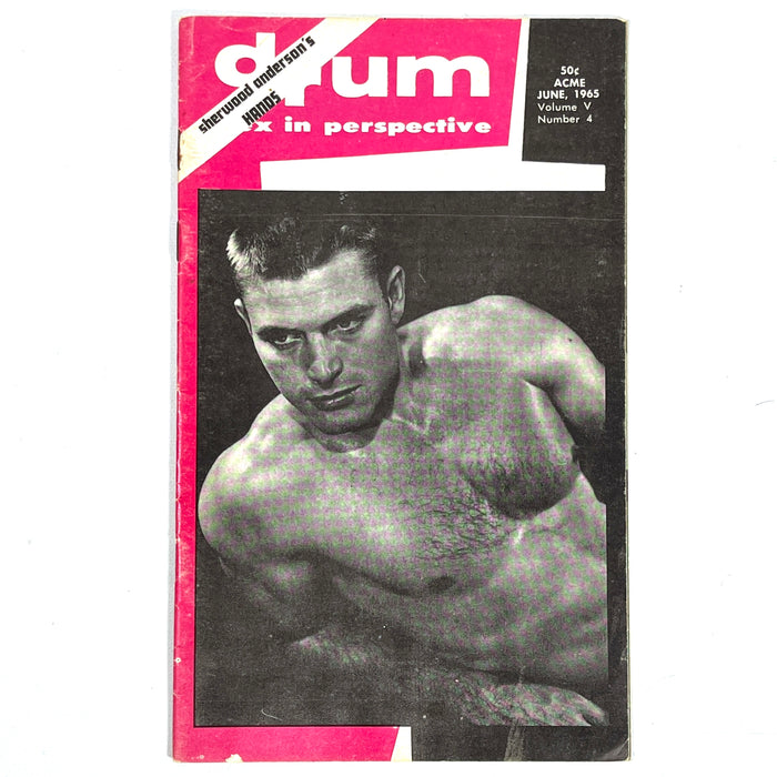 Drum: Sex in Perspective, Vol V, No 4, June 1965, Very Good staplebound, gay interest