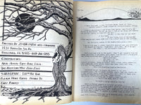 Zendik Farm Tribe/Arts Commune, 9 magazines, late 1980s/90s, Very Good staplebound