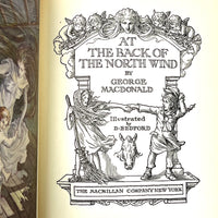 At the Back of the North Wind, George MacDonald, 1924, Very Good + hardcover