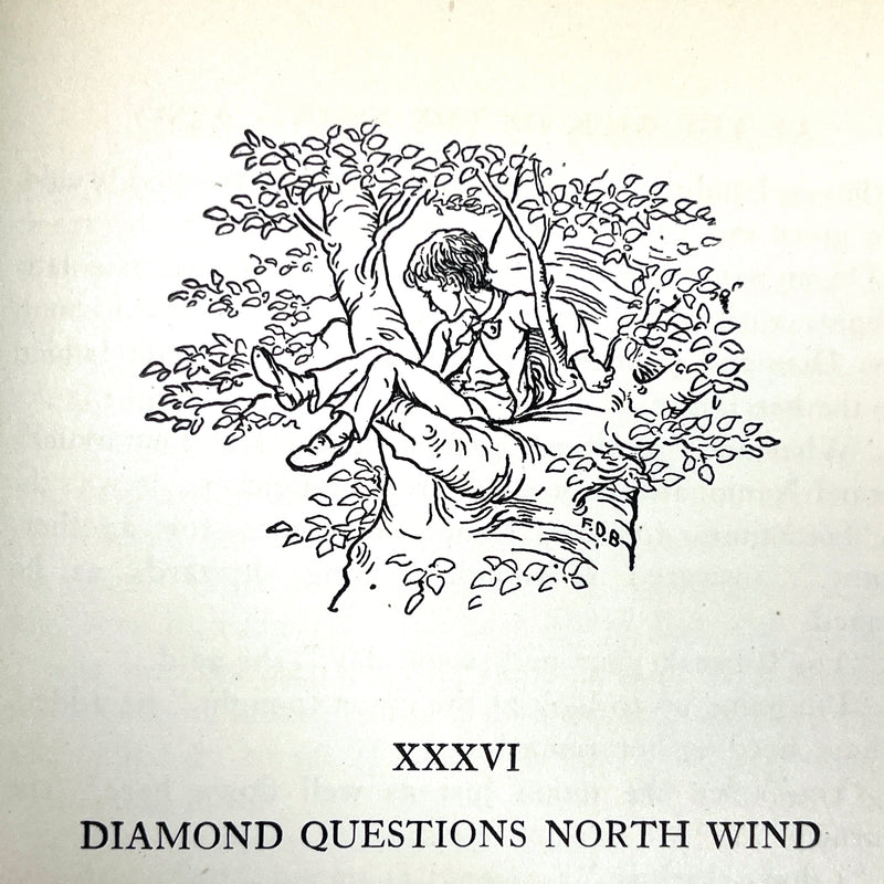 At the Back of the North Wind, George MacDonald, 1924, Very Good + hardcover