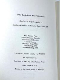 Miguel Pinero, La Bodega Sold Dreams, Arte Publico 1985, VG staplebound SC