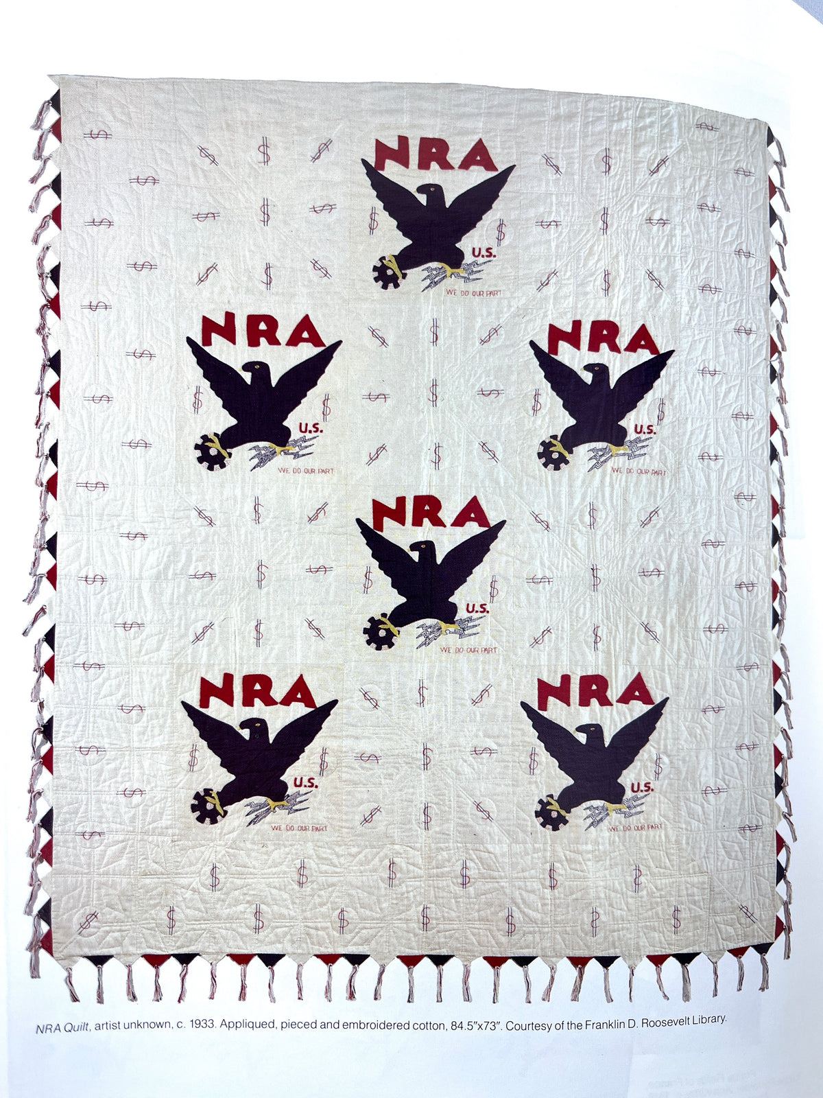 The Power of Cloth: Political Quilts 1845-1986, Jane Benson, Nancy Olsen, Jan Rindfleisch, 1987, Near Fine softcover