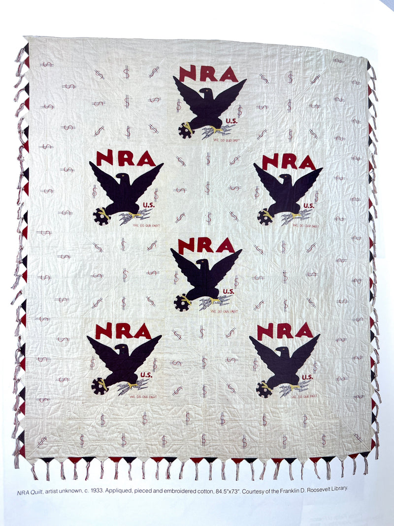 The Power of Cloth: Political Quilts 1845-1986, Jane Benson, Nancy Olsen, Jan Rindfleisch, 1987, Near Fine softcover