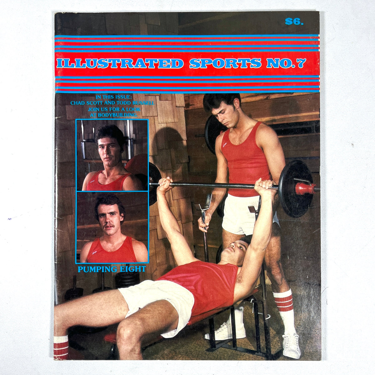 Illustrated Sports #7, Very Good staplebound magazine, gay interest