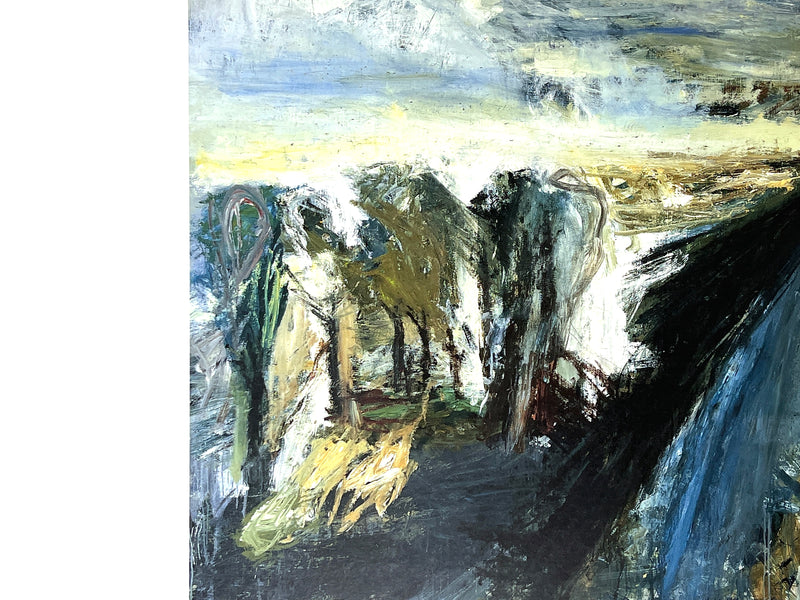 Maja Lisa Engelhardt: Light/Darkness, Way through Landscape, New Paintings, Gouaches, and Monotypes, 2000, Near Fine hardcover