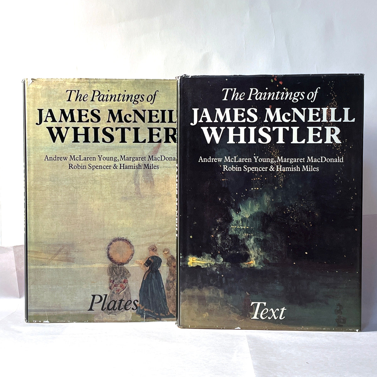 The Paintings of James McNeill Whistler, 2 Vol. Set, 1980, Very Good hardcover w/DJ.