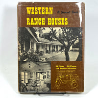 Western Ranch Houses: A Sunset Book, Cliff May, Sunset Magazine, NF HC, VG DJ