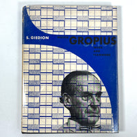 Walter Gropius: Work and Teamwork, S. Giedion, 1954,  Bauhaus, VG+ HC, VG DJ
