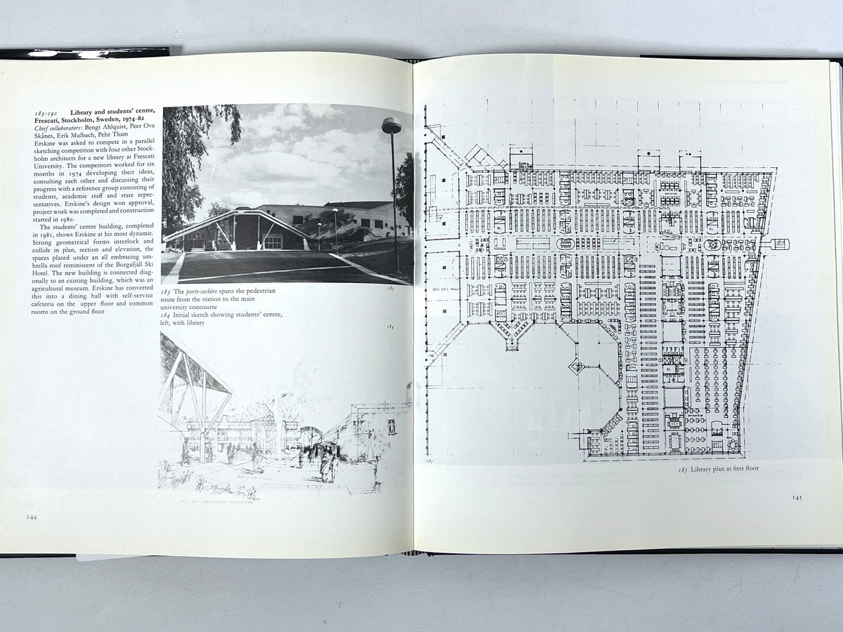 The Architecture of Ralph Erskine, Peter Collymore, 1994, NF HC, VG + DJ