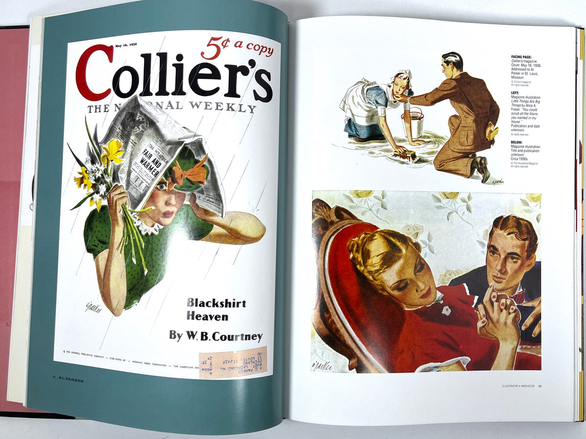 Al Parker: Illustrator & Innovator, 2014, magazine illustrator, NF HC