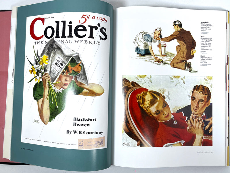 Al Parker: Illustrator & Innovator, 2014, magazine illustrator, NF HC
