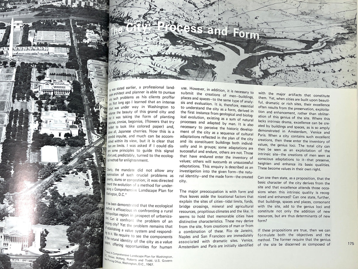 Design with Nature, Ian L. McHarg, 1969, topography, Near Fine HC & Very Good + DJ