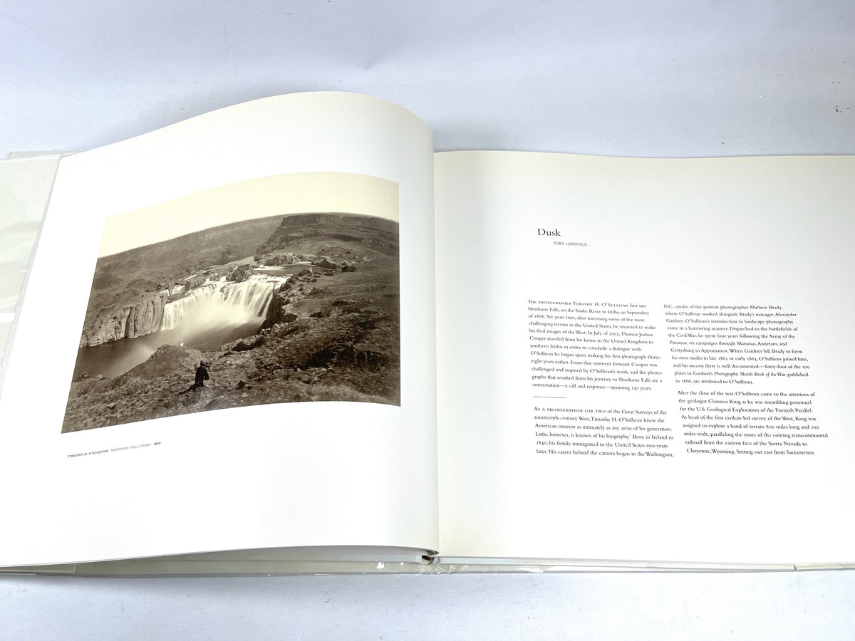 Shoshone Falls, Radius Books, 2010, Near Fine hardcover w/dust jacket