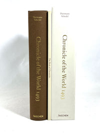 Chronicle of the World, 1493: The Complete Nuremberg Chronicle, 2 books, 2013, Near Fine hardcover & softcover w/slipcase