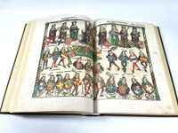 Chronicle of the World, 1493: The Complete Nuremberg Chronicle, 2 books, 2013, Near Fine hardcover & softcover w/slipcase