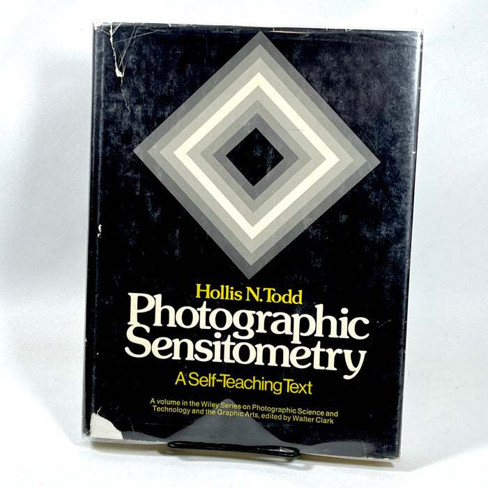 Photography Sensitometry: A Self-Teaching Text, Wiley-Interscience, 1976, VG HC w/DJ.