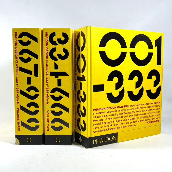 Phaidon Design Classics, 3-volume set, 2006, Near Fine hardcover
