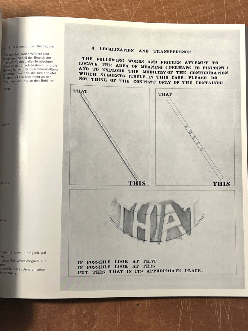 Mechanismus der Bedeutung (Werk im Entstehen: 1963-1971), 1971, Very Good w/DJ