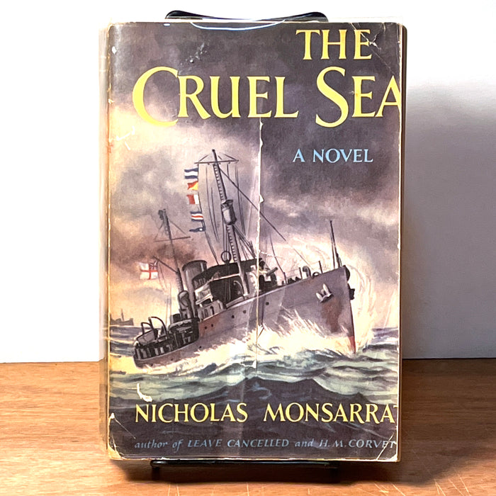 The Cruel Sea, Nicholas Monsarrat, 1951, Alfred A. Knopf, 1st Ed. Paperback, VG