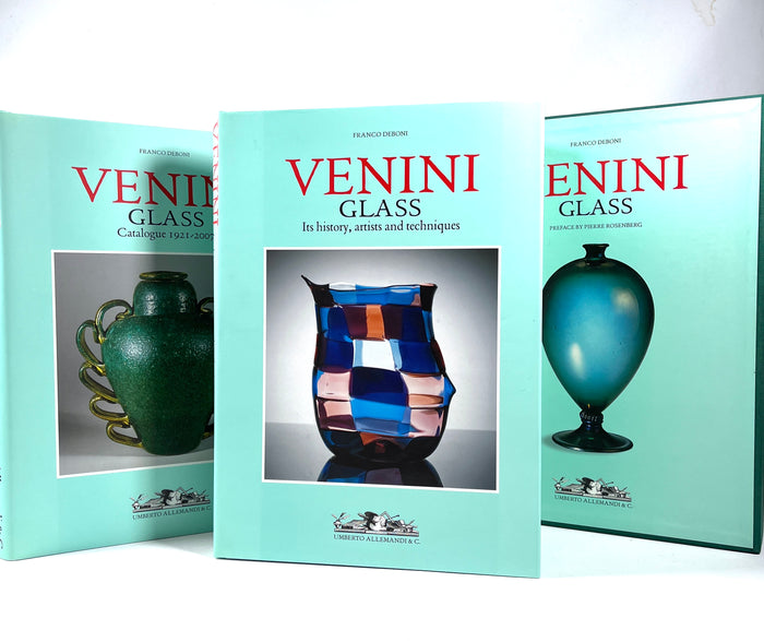 Venini Glass, Umberto Allemandi & Co, 2 Vols, 2007, Near Fine hardcover w/DJs + slipcase