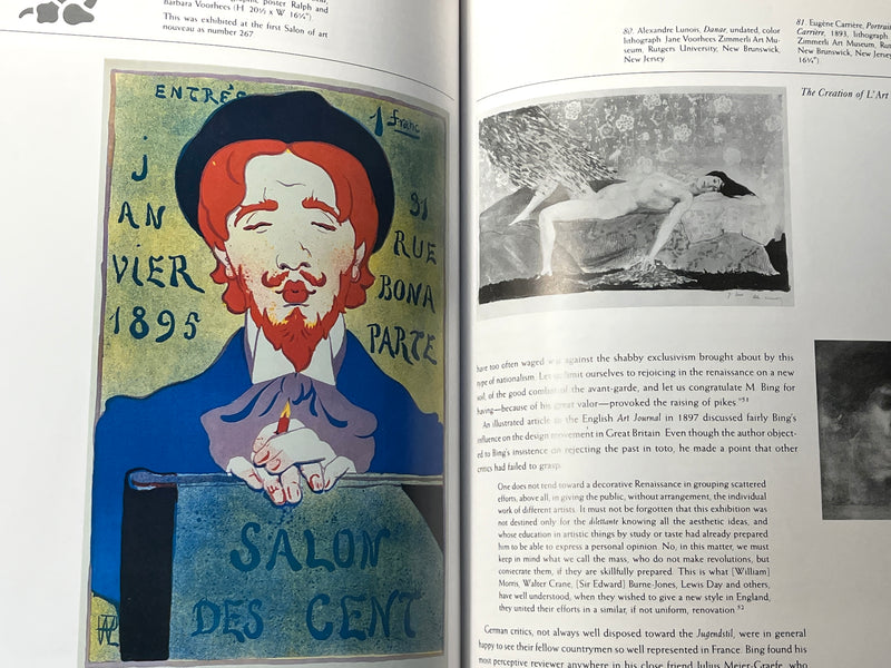 Art Nouveau Bing: Paris Style 1900, Gabriel P. Weisberg, New York. Harry Abrams, inc. 1986. 4to, NF