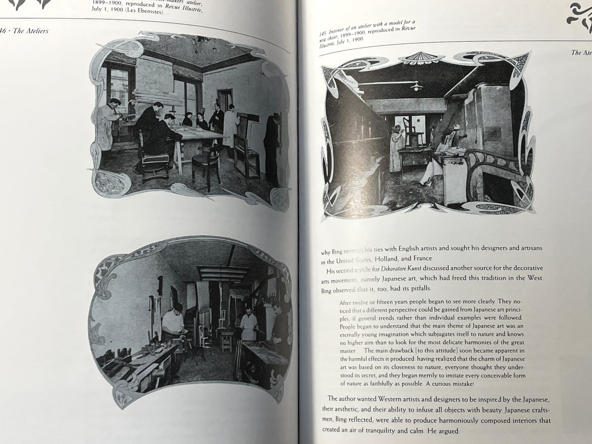 Art Nouveau Bing: Paris Style 1900, Gabriel P. Weisberg, New York. Harry Abrams, inc. 1986. 4to, NF