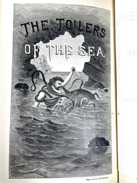 Victor Hugo's Novels, Illustrated; P F Collier; 5 Volumes, 1892, Very Good hardcover set