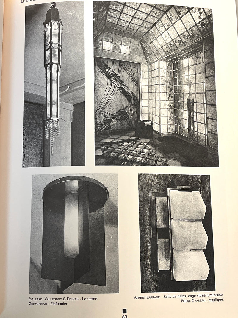 Le Luminaire: Art Deco Lampen 1925-1937 / Lighting Design 1925-1937, Editions Charles Moreau, 1998, HC, VG.