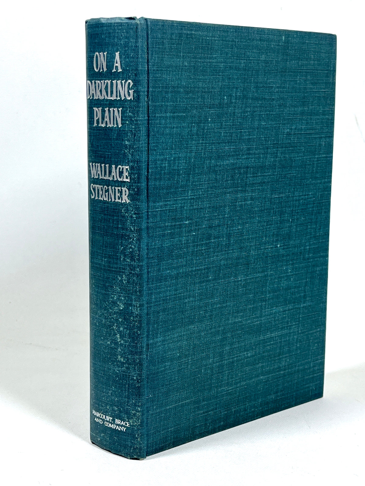 Wallace Stegner, On a Darkling Plain, First Edition, 1940, Very Good hardcover w/dust jacket