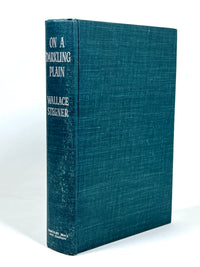 Wallace Stegner, On a Darkling Plain, First Edition, 1940, Very Good hardcover w/dust jacket