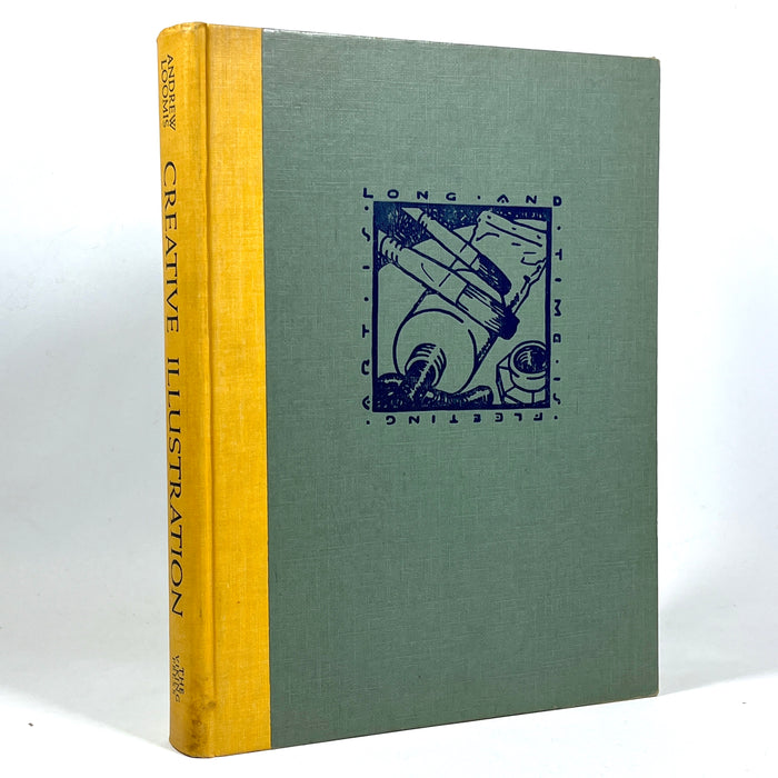 Andrew Loomis, Creative Illustration, The Viking Press, 1st Edition, 1947, Very Good HC