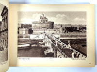 Roma, Album artistico con 132 Tavole, 1938, Very Good softcover