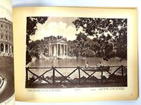 Roma, Album artistico con 132 Tavole, 1938, Very Good softcover