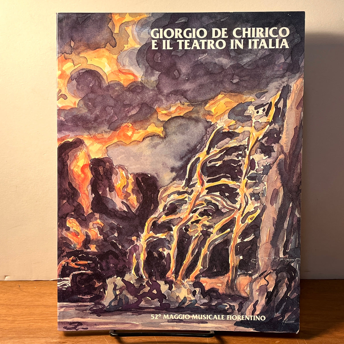 Giorgio de Chirico e il Teatro in Italia, Moreno Bucci and Chiara Bartoletti, 1989, SC, VG