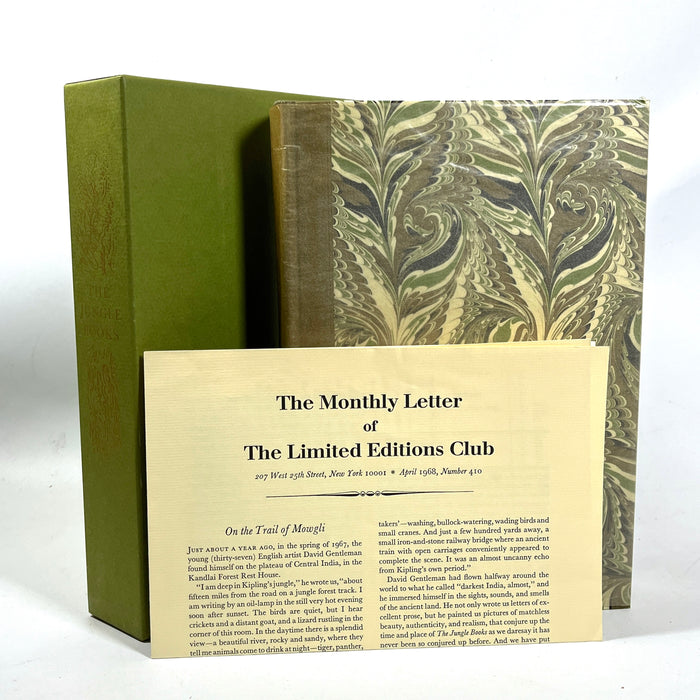 The Jungle Books, Rudyard Kipling, David Gentleman, Limited Editions Club, SIGNED