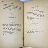 William Blades, The Enemies of Books,  1888, Very Good hardcover