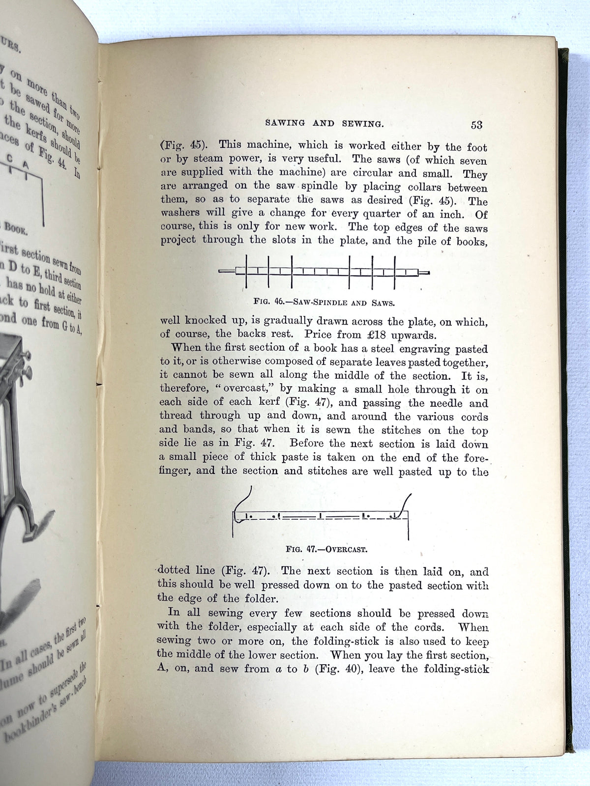 CRANE, W. J. E, Bookbinding for Amateurs, c. 1887 Very Good -