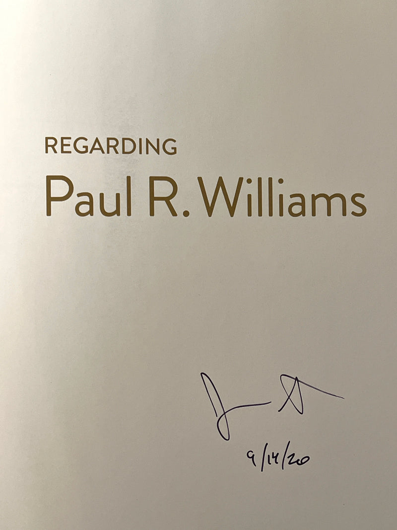 Regarding Paul R. Williams: A Photographer's View, Janna Ireland, SIGNED, 1st Printing, Fine