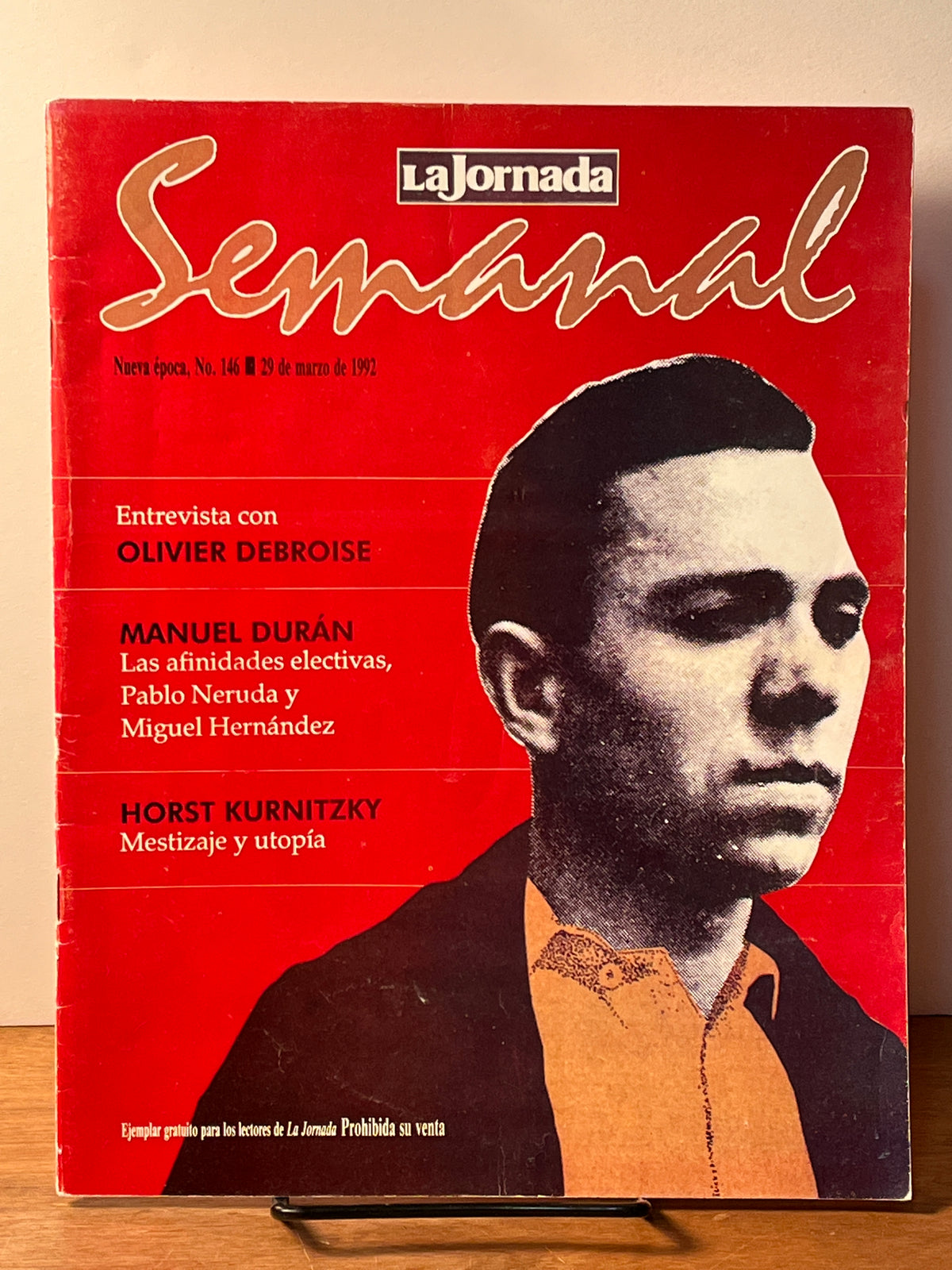 La Jornada Semanal, No 146, March 29, 1992