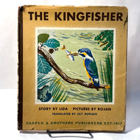 The Kingfisher, Lida, Rojan, Lily Duplaix, Harper, 1940, 1st Ed., VG w/Good DJ