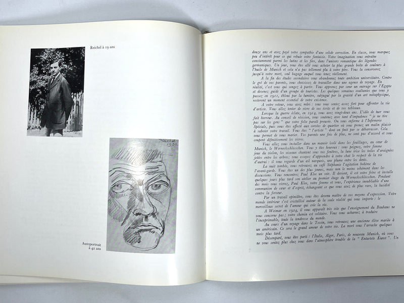 Hans Reichel: 1892-1958 Brassaï, Miller, Durrell, Bissière, 1962, Very Good softcover.