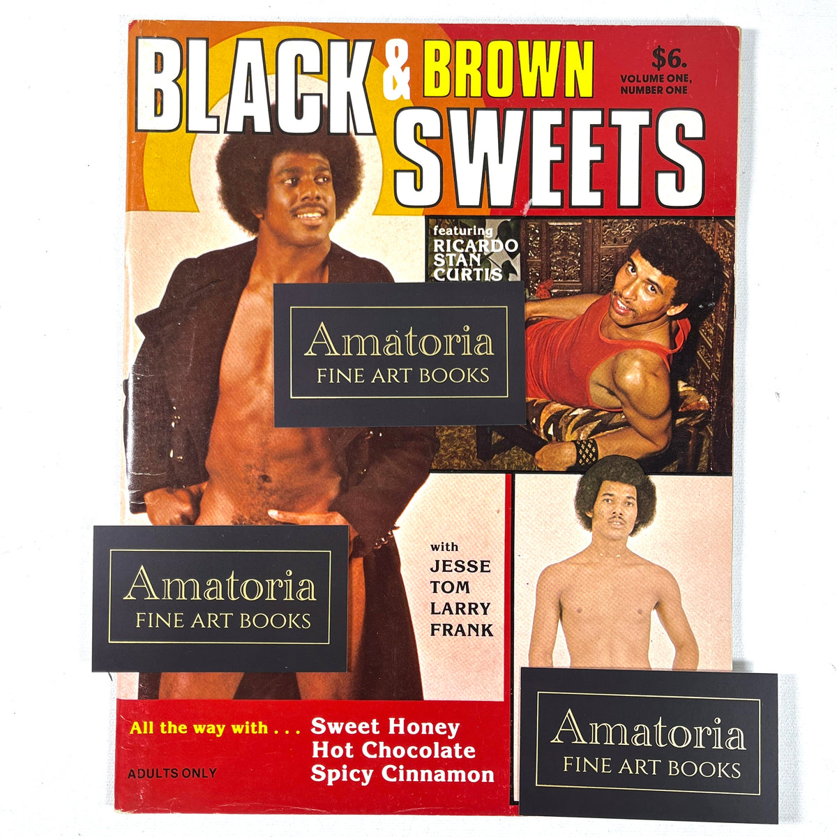 Black & Brown Sweets, Vol 1, No 1, Atlantis West, c. 1970s Very Good+ gay interest