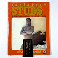 Caribbean Studs: Hot Black & Brown Studs in the Tropics, VG+ staplebound, gay interest