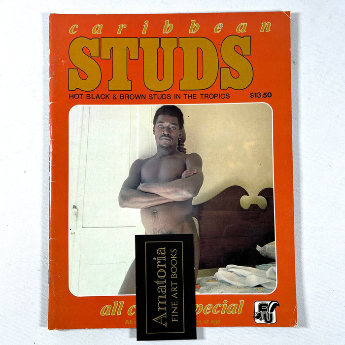 Caribbean Studs: Hot Black & Brown Studs in the Tropics, VG+ staplebound, gay interest
