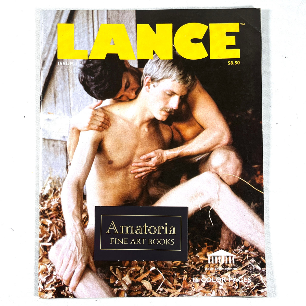 Lance, Issue 1, 1980, Pantheon, Near Fine staplebound, gay interest magazine