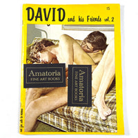 David and His Friends, Vol 2, Le Salon, Undated, Very Good+ staplebound, gay interest